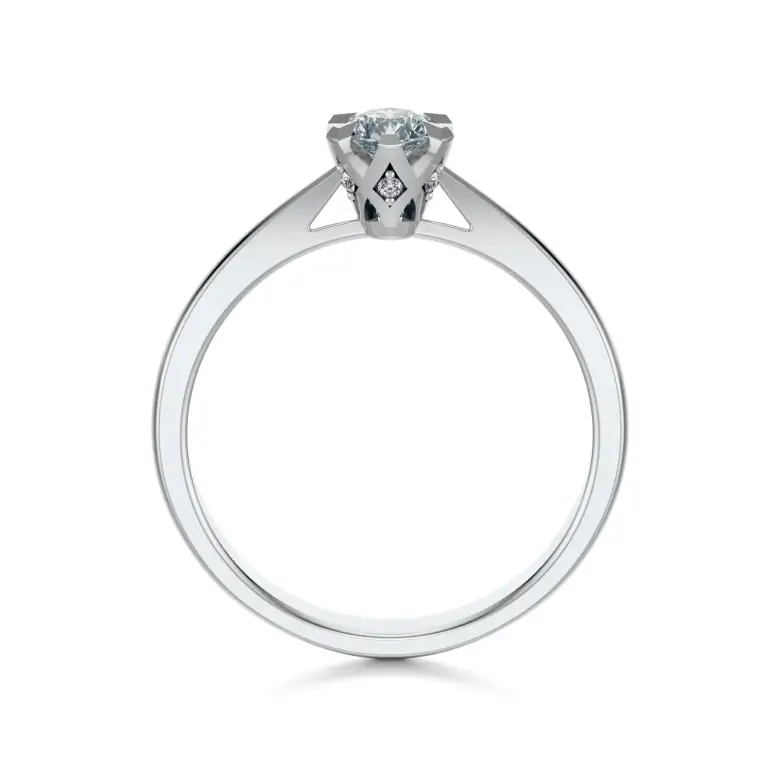 Pierścionek diament